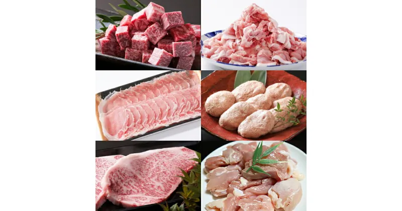 【ふるさと納税】【全6回定期便】佐賀県産 牛豚鶏肉三昧12kgコース：C214-001