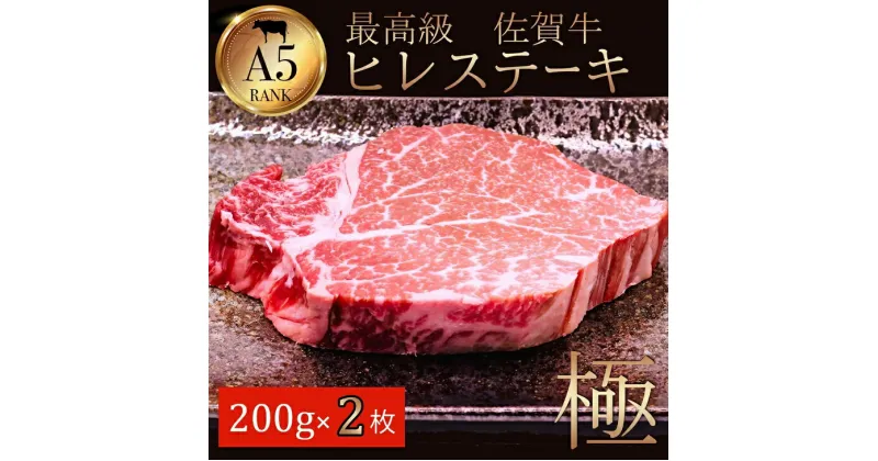 【ふるさと納税】佐賀牛ヒレ肉 200g×2：B520-001