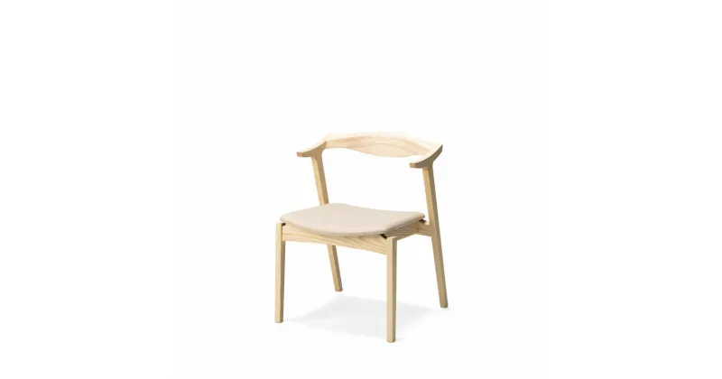 【ふるさと納税】GADO half arm chair《 NWH 》【諸富家具】：C212-002