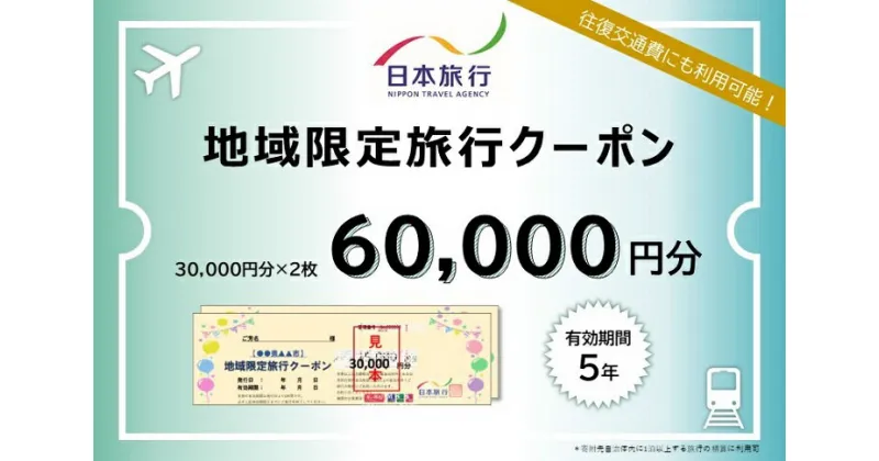 【ふるさと納税】佐賀県佐賀市 日本旅行 地域限定旅行クーポン60,000円分：C200-043