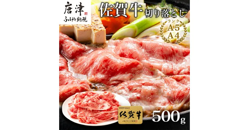 【ふるさと納税】佐賀牛切り落とし 500g (佐賀牛ウデ モモ バラ肉のいずれか) すき焼き しゃぶしゃぶ ギフト 「2024年 令和6年」