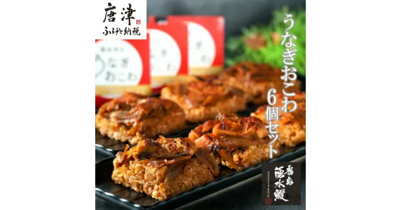 【ふるさと納税】(一粒庵) うなぎおこわ 6食セット 125g×6(合計750g) 簡単調理 蒲焼 「2024年 令和6年」