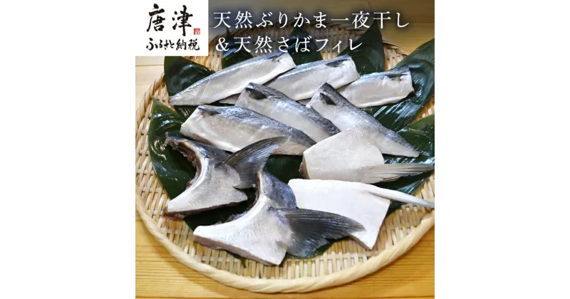 【ふるさと納税】天然ぶりかま一夜干し ハーフ2食×2袋 計400g＆天然さばフィレ 100g×2枚×3袋計600g(合計1kg) おかず おつまみ 「2024年 令和6年」