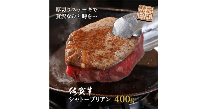 【ふるさと納税】 佐賀牛 幻の希少部位 ヒレステーキ シャトーブリアン 200g×2枚（400g） とろける柔らかさ 最高級 A5 佐賀県産 黒毛和牛 ステーキ 国産牛 ブランド牛 和牛 ヒレ肉 フィレ ブランド牛 ギフト 贈答用 d-55