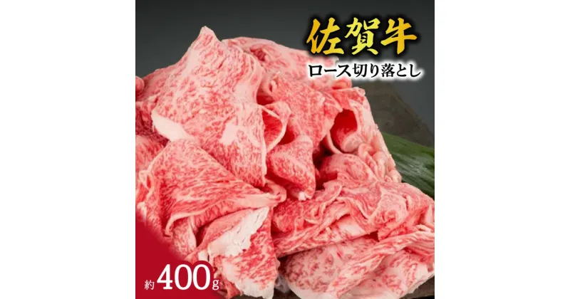 【ふるさと納税】佐賀牛ロース切り落とし肉 J328