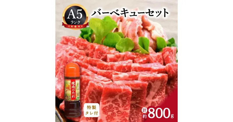 【ふるさと納税】おいしさ満点！バーベキューセット合計約800g（伊万里牛モモ350g＋鶏もも450g） J340