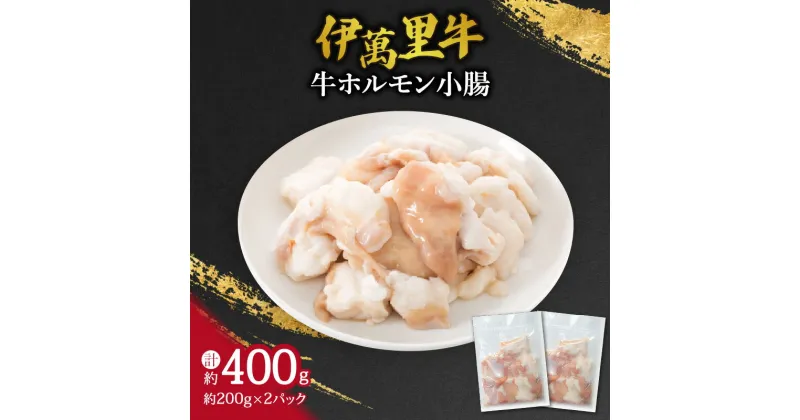 【ふるさと納税】伊万里牛ホルモン 約400g 焼肉 もつ鍋におすすめ J712