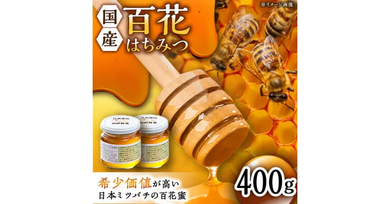 【ふるさと納税】日本蜜蜂 百花 はちみつ 計400g（200g×2）純粋蜂蜜 /永尾忠則 [UAS004] ハチミツ 蜂蜜 日本ミツバチ 国産