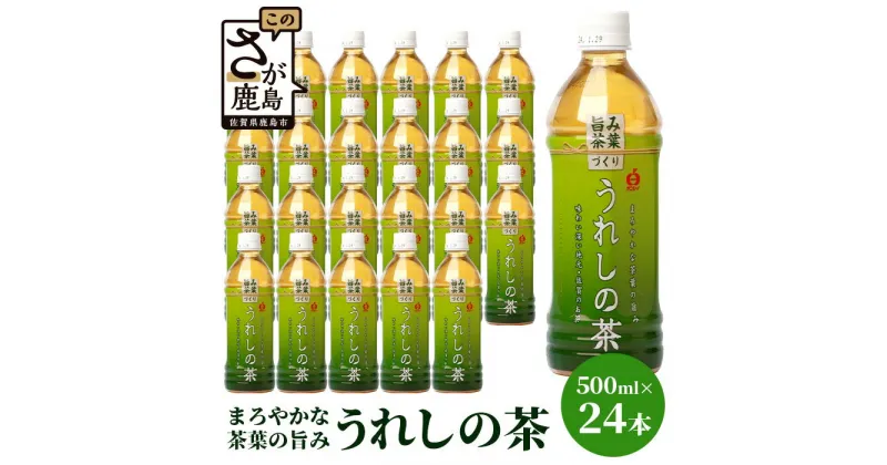 【ふるさと納税】うれしの茶 500mlペットボトル×24本入 箱買い セット お茶 飲料 緑茶 飲み切りサイズ 佐賀県 鹿島市 嬉野茶 ペットボトル 24本入り 500ml ギフト 贈り物 お中元 お歳暮 季節の変わり目 旬 B-664