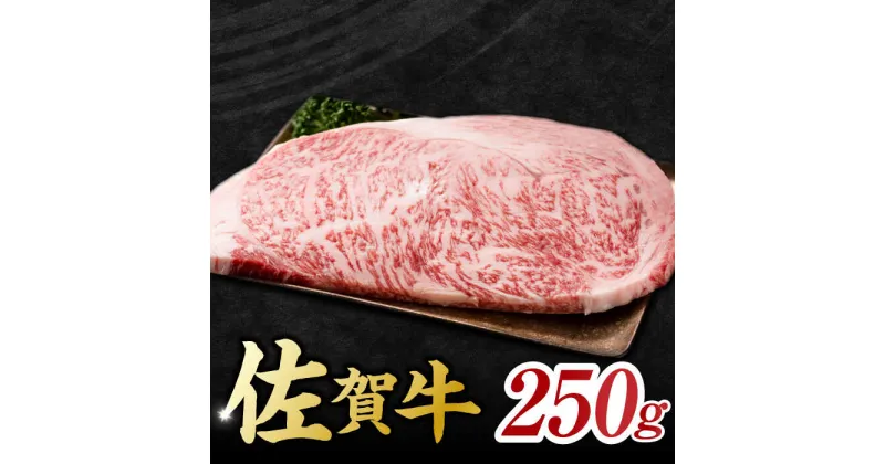 【ふるさと納税】艶さし ！ 佐賀牛 サーロインステーキ 250g （250g×1枚） 吉野ヶ里町 [FDB009]