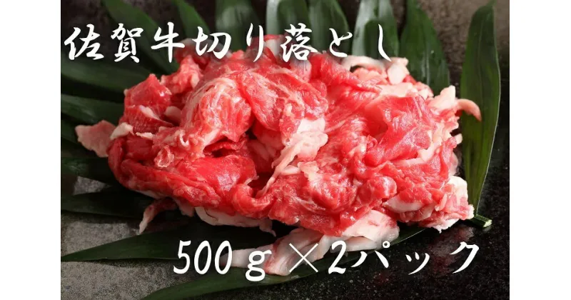 【ふるさと納税】佐賀県産和牛切り落とし（500g×2P)（BF012）