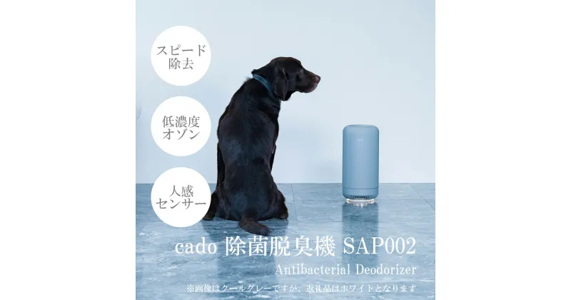 【ふるさと納税】cado カドー除菌脱臭機 SAP002 ホワイト（EE045）