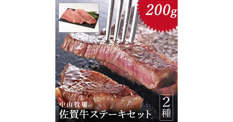 【ふるさと納税】中山牧場 佐賀牛ステーキ 200g ／ 牛肉 肉 お肉 佐賀牛 赤身 霜降り ステーキ モモ ウデ サーロイン ロース 焼き肉 焼肉セット バーベキュー BBQ A5 A4 a5 a4 黒毛和牛 ブランド牛 国産 佐賀県 玄海町 冷凍 送料無料