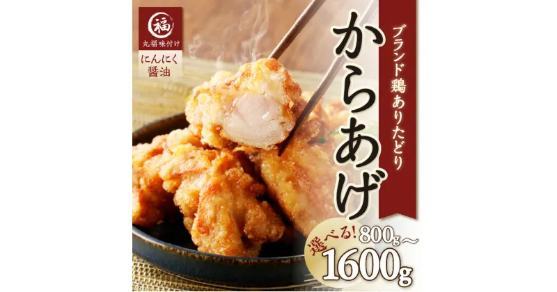 【ふるさと納税】【容量・配送時期が選べる】味付け唐揚げ 800g or 1.2kg or 1.6kg ありたどり ／ からあげ 鶏もも肉 もも肉 鶏もも 鶏肉 若鶏 味付き 味付け 肉 骨なし おつまみ 弁当 惣菜 国産 簡単 調理 お手軽 時短 国産 佐賀県 玄海町 冷凍 人気 おすすめ 送料無料