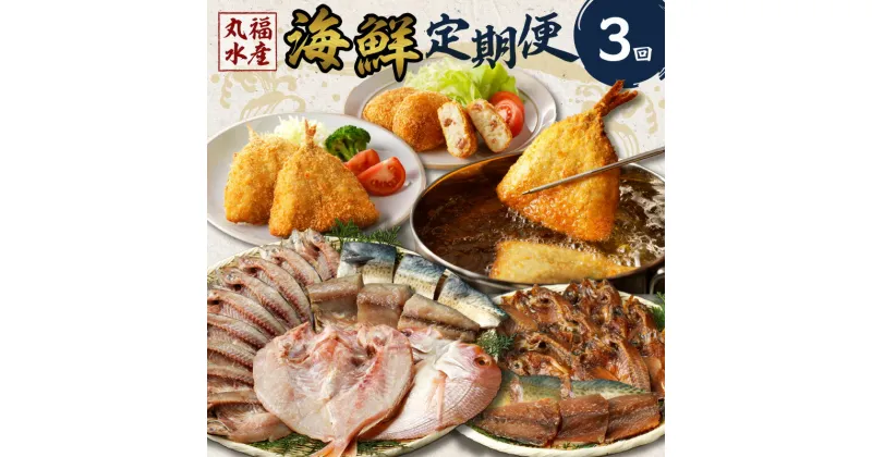 【ふるさと納税】丸福水産・海鮮定期便【3回】