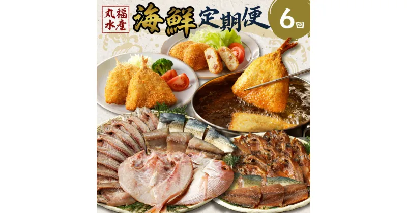 【ふるさと納税】丸福水産・海鮮定期便【6回】