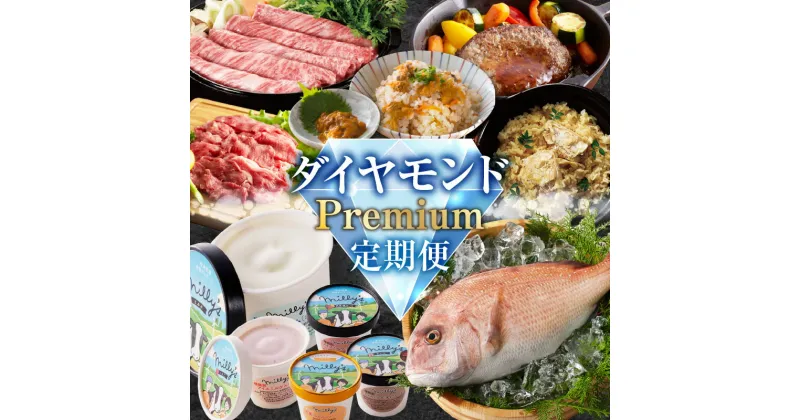 【ふるさと納税】ダイヤモンドPremium定期便（全12回配送）