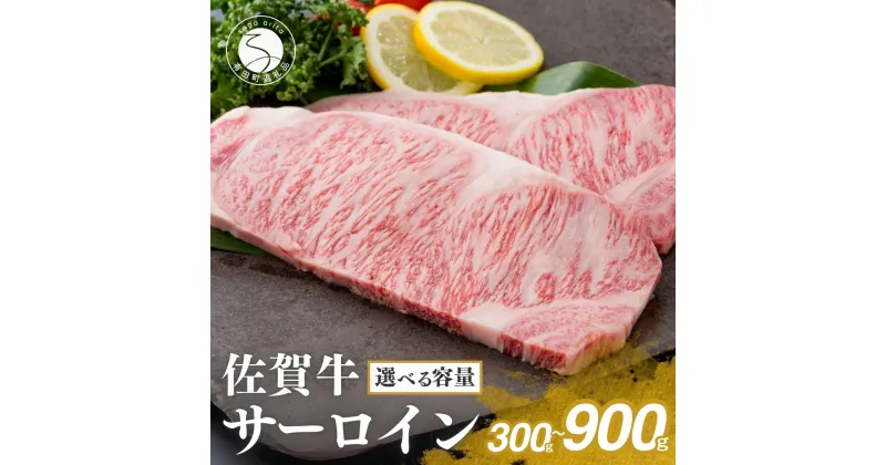 【ふるさと納税】佐賀牛サーロインステーキ 150g×2枚 150g×4枚 150g×6枚 お肉好きに愛される高級部位！パーティやプレゼントに最適！ 牛肉 黒毛和牛 極上の佐賀牛 厳選 20000円 40000円 60000円 300グラム 600グラム 900グラム 2万円 4万円 6万円 N20-25 N40-5 N60-11