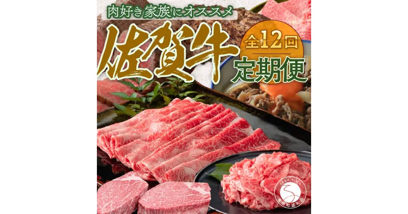 【ふるさと納税】【毎月お届け！月に1度はお肉の日☆】 佐賀牛 定期便 12回コース 牛肉 黒毛和牛 極上の佐賀牛 厳選 200000円 20万円 お肉 おにく ギフト プレゼント 贈り物 N200-5