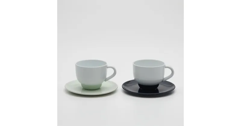 【ふるさと納税】 2016/ PD Cup & Saucer Set カップ＆ソーサー 椀皿 4個セット 有田焼 食器 ギフト AA40-208