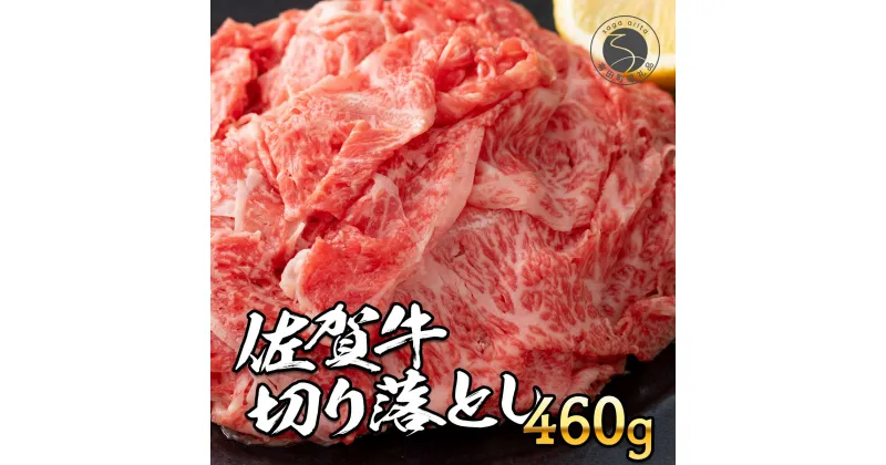 【ふるさと納税】佐賀牛 切り落とし460g【旨味豊富なブランド牛！煮物から炒め物まで多種多様な料理に使える切り落とし肉】 牛肉 黒毛和牛 極上の佐賀牛 厳選 10000円 1万円 お肉 おにく ギフト プレゼント 贈り物 N10-59