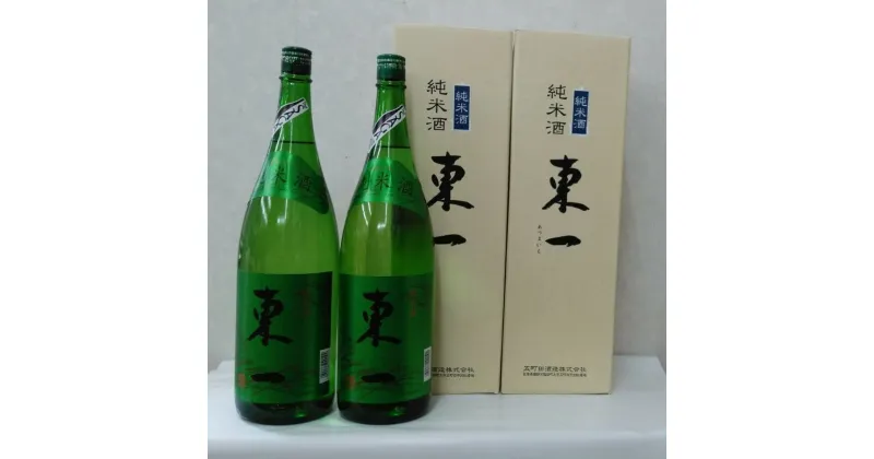 【ふるさと納税】N-200 東一 純米酒 720ml×2本 日本酒 純米酒 東一 アルコール